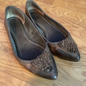 Frye Leather Flats - sz 9